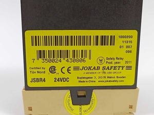 Jokab Safety JSBR4 24 VDC Safety Relay