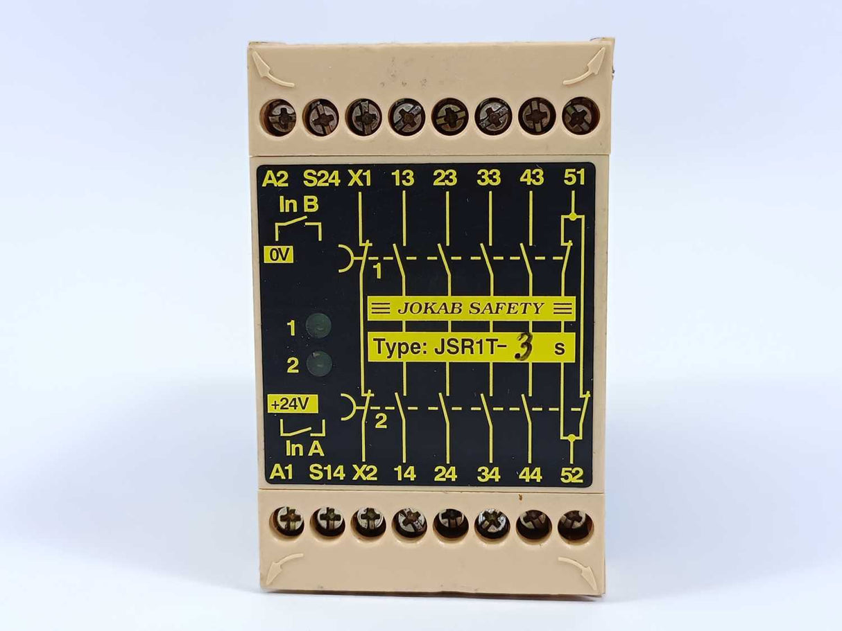 Jokab Safety JSR1T-3S 24 VDC Safety Relay