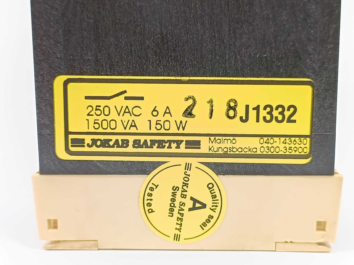 Jokab Safety JSR1T-3S 24 VDC Safety Relay