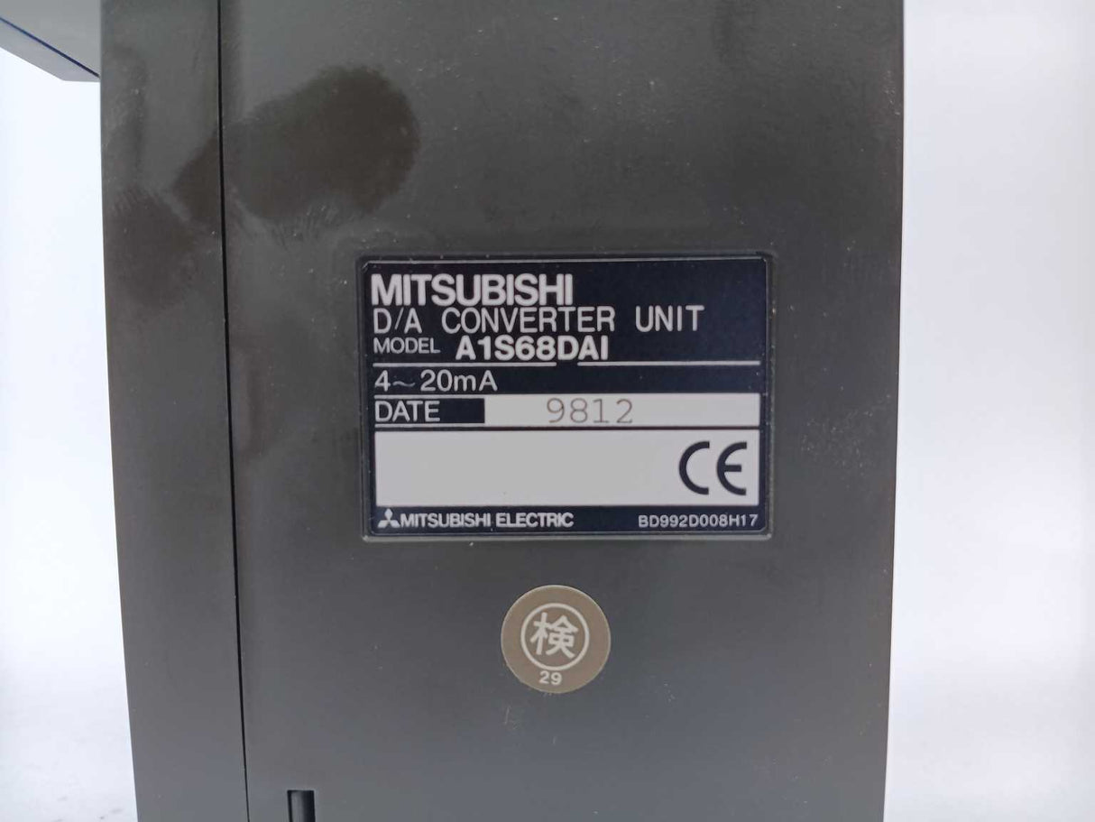 Mitsubishi A1S68DAI D/A Converter Unit