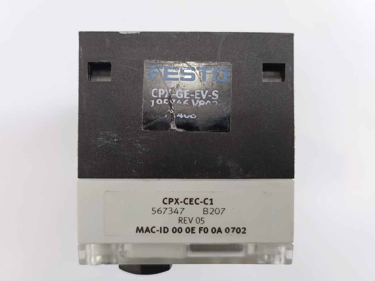 Festo 567347 CPX-CEC-C1 With 195746 CPX-GE-EV-S