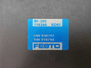 Festo 115344 SF-202, Controller