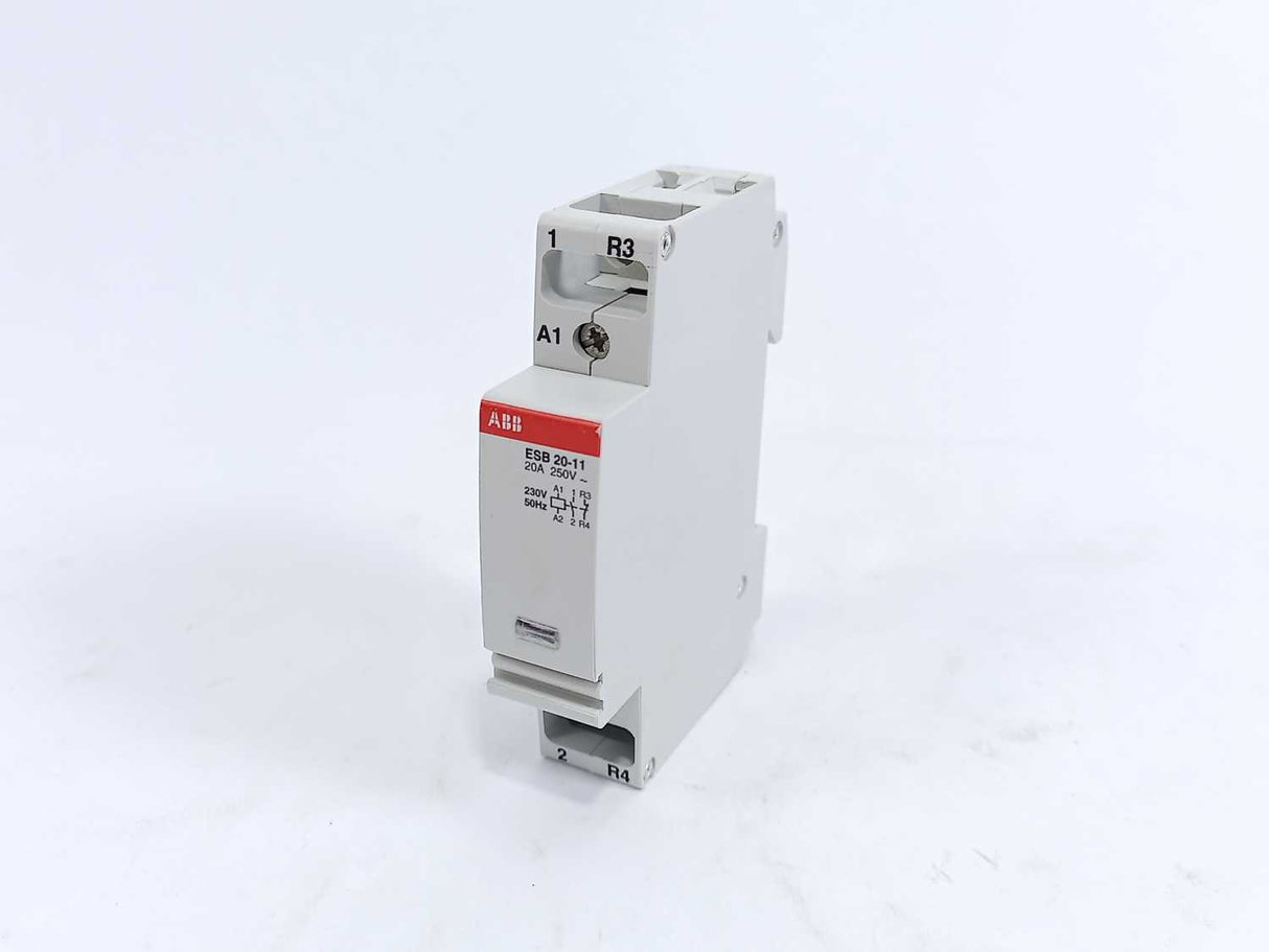 ABB GHE3211302R0006 Contactor: ESB20-11, 2-pole installation; 20A; 230VAC