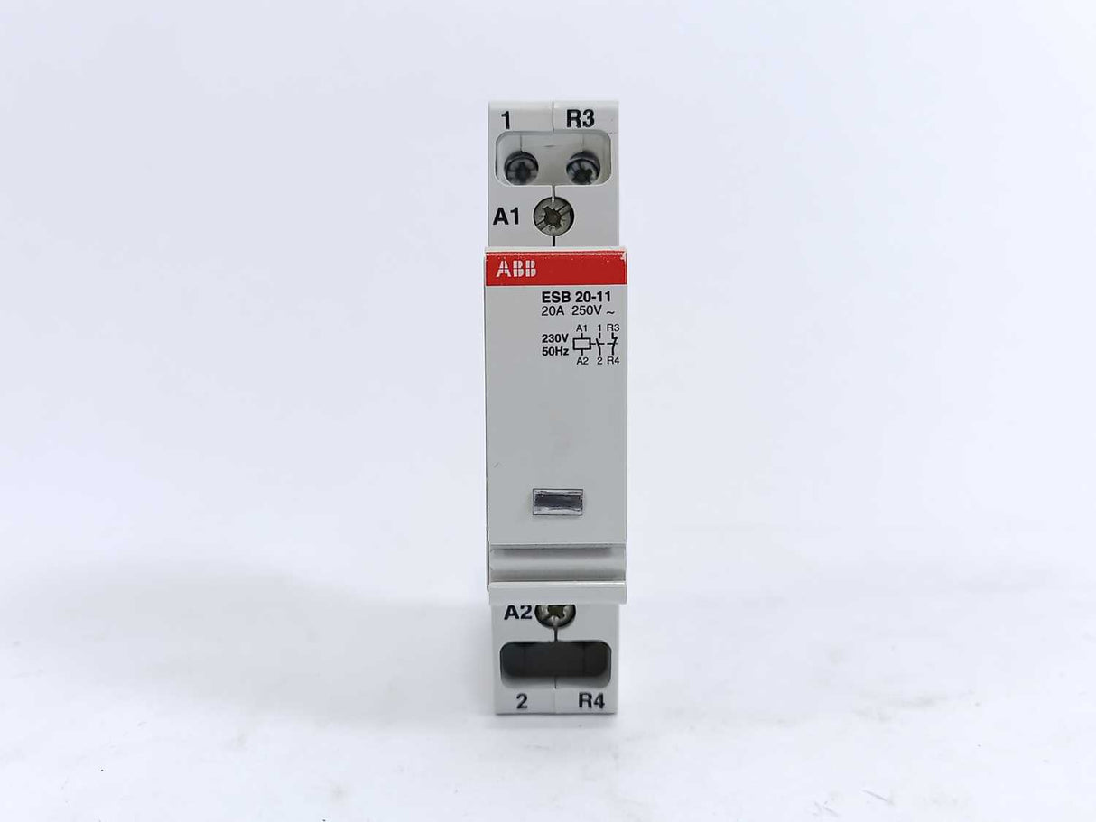 ABB GHE3211302R0006 Contactor: ESB20-11, 2-pole installation; 20A; 230VAC