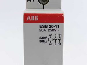ABB GHE3211302R0006 Contactor: ESB20-11, 2-pole installation; 20A; 230VAC