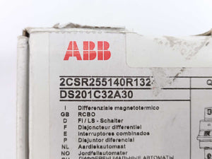 ABB 2CSR255140R1324 Circuit Breaker DS201C32A30