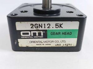 Oriental Motor 2GN12.5K Parallel Shaft Gearhead