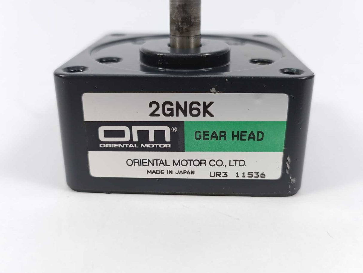 Oriental Motor 2GN6K Parallel Shaft Gearhead