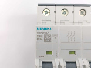 Siemens 5SY4332-7 Miniature circuit breaker C32 400V (204143444717)