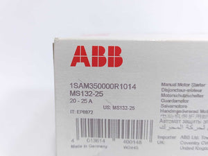 ABB 1SAM350000R1014 MS132-25 Manual Motor Starter