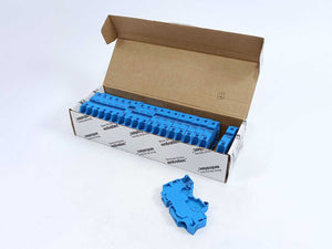 AMP / TE Connectivity 1SNK712020R0000  ZK16-BL PI-Spring Clamp Blue. Batch 20 pcs