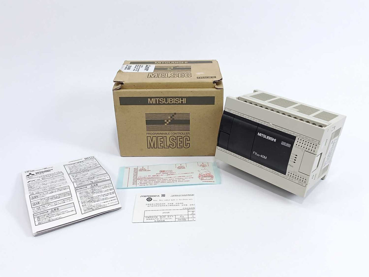 Mitsubishi FX3G-40MR/ES Power Supply, 100-240VAC, 50/60Hz, 37W, 30VDC, 2A