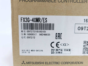 Mitsubishi FX3G-40MR/ES Power Supply, 100-240VAC, 50/60Hz, 37W, 30VDC, 2A