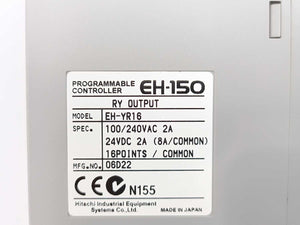 HITACHI EH-YR16 EH-150 Programmable Controller RY Output