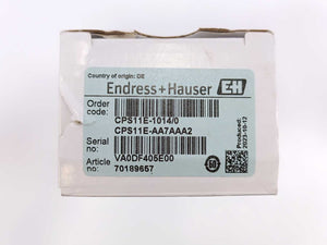 Endress+Hauser CPS11E-AA7AAA2  Digital pH Sensor, Memosens, 1-12 pH