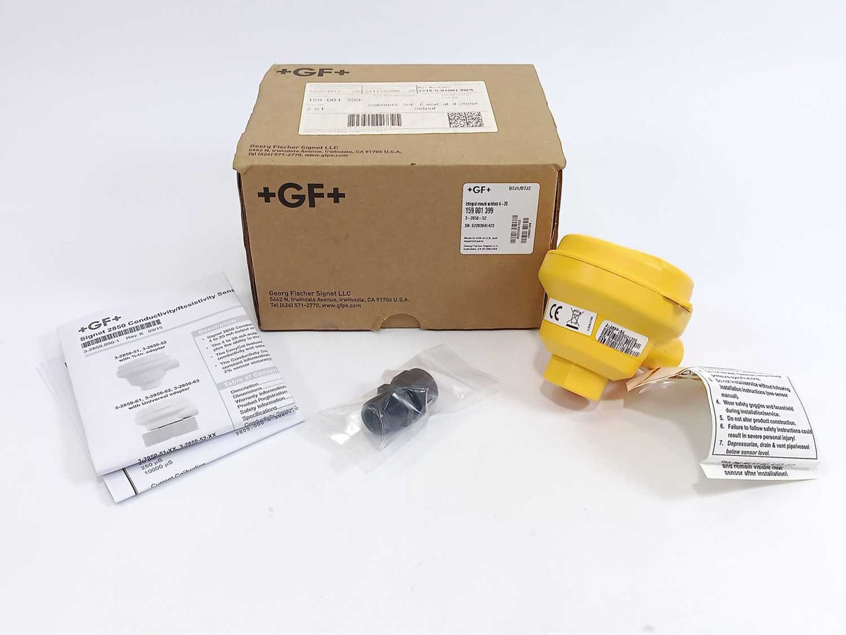 +GF+ 159 001 399 3-285-052 Integral Mount w/elect 4-20