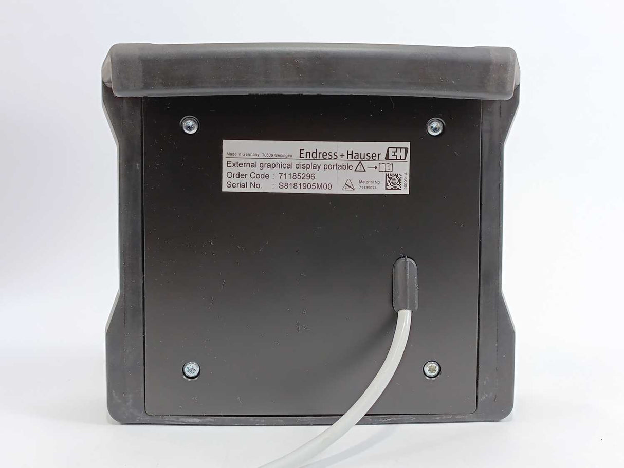 Endress+Hauser 71185296 External Graphical Display Portable