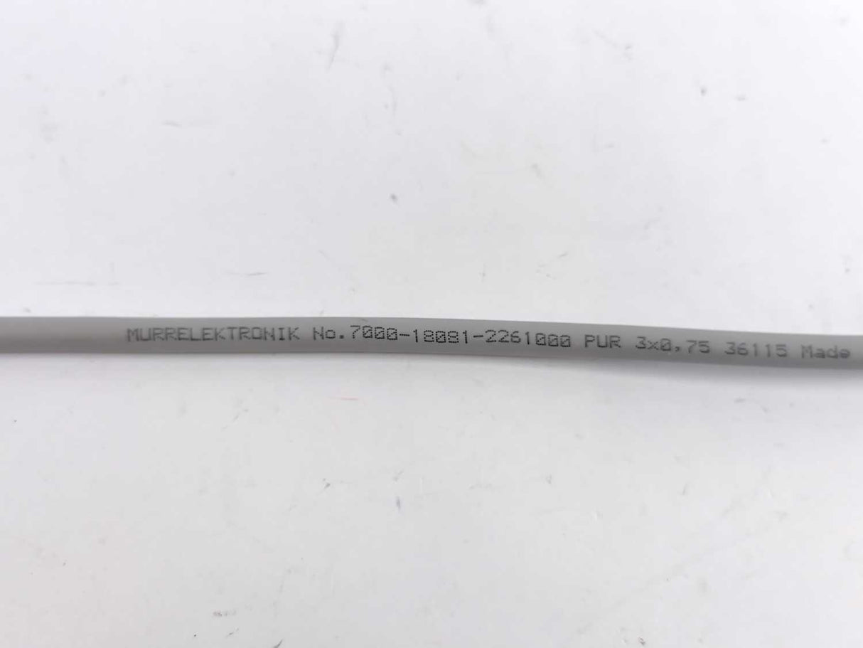 MURR Elektronik 7000-18081-226100 MSUD valve plug A-18mm with cable