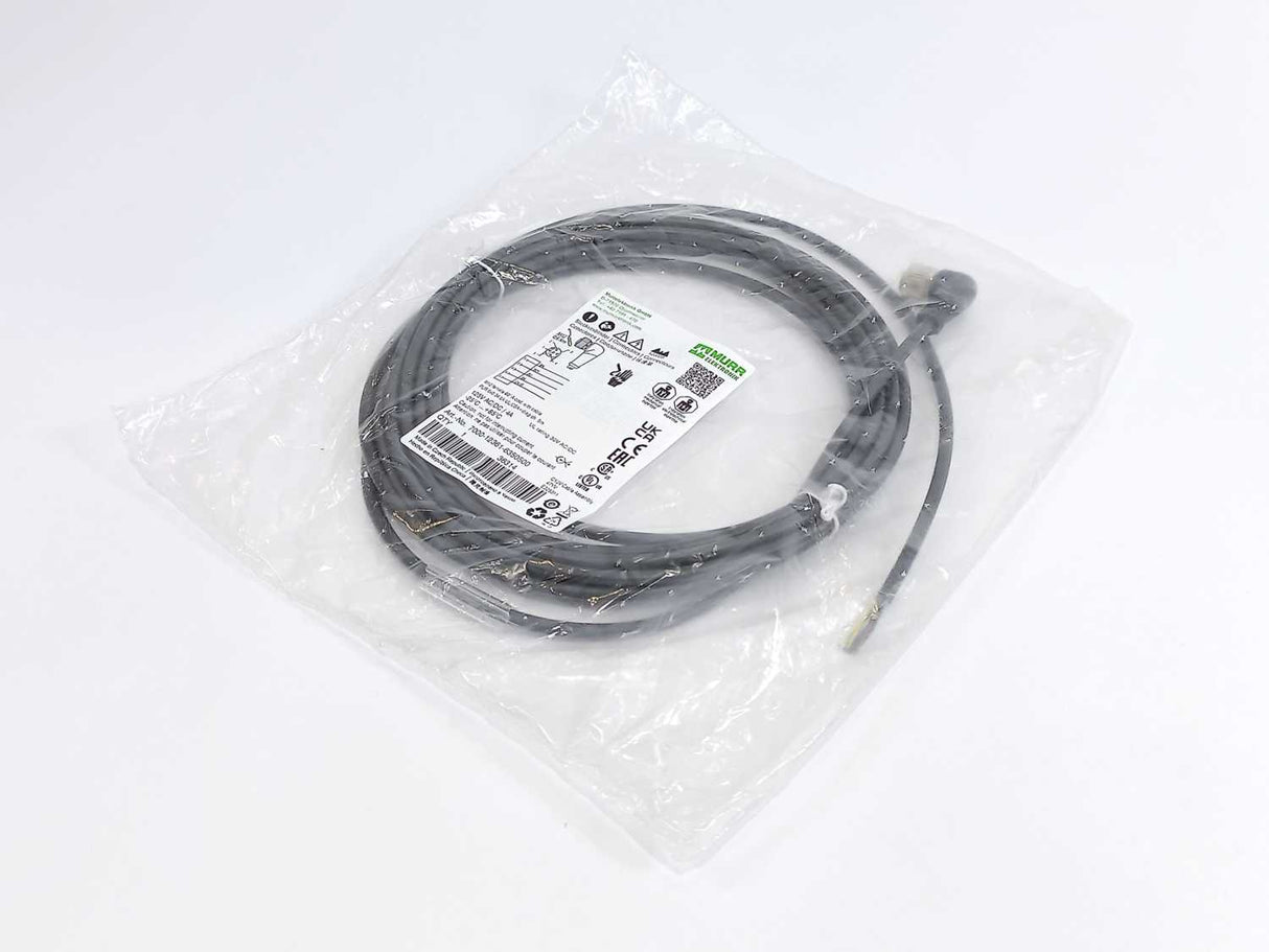 MURR Elektronik 7000-12361-6350500 M12 Female 90° A-cod. with Cable
