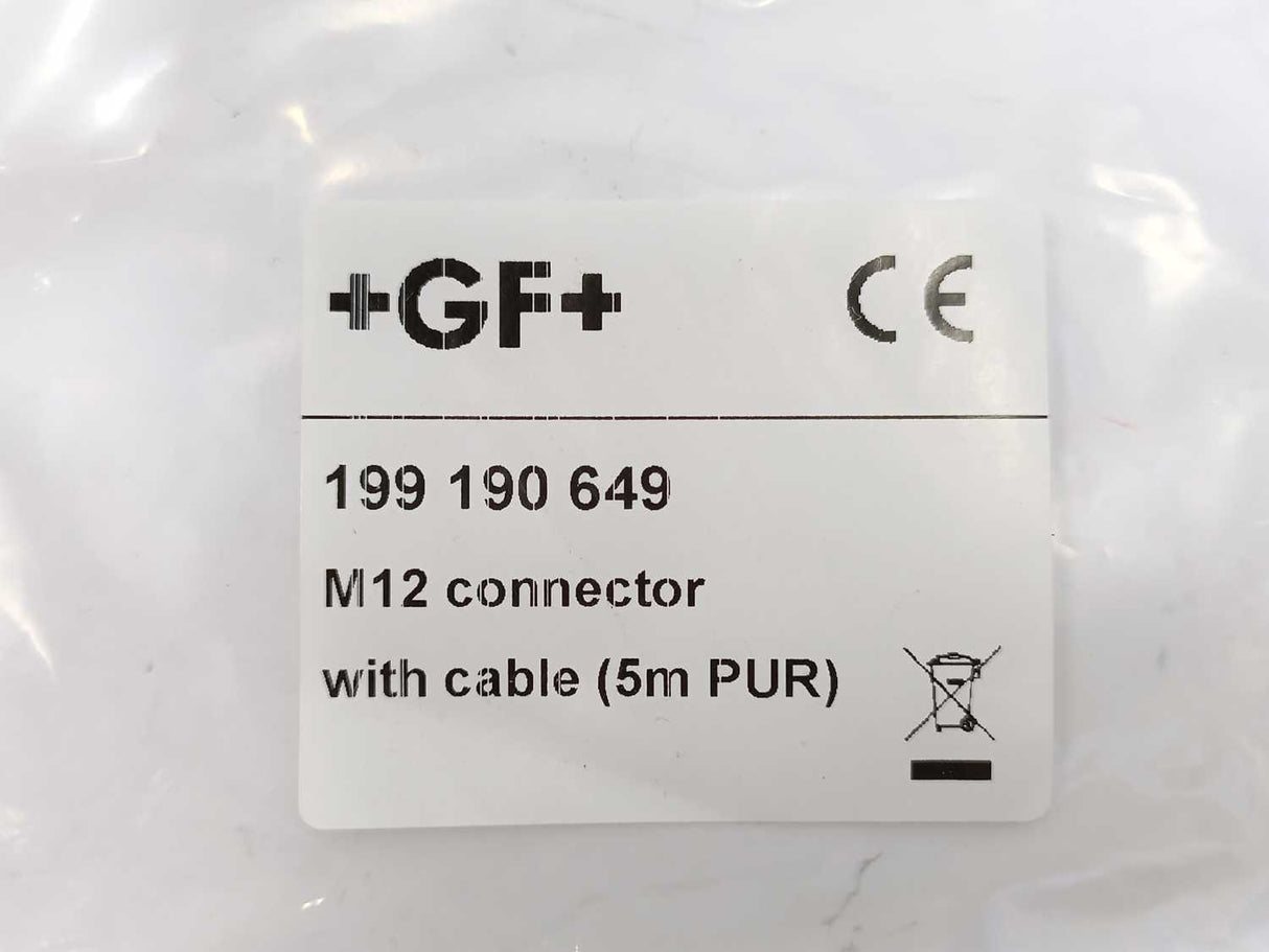 +GF+ 199 190 649 M12 Connector with Cable