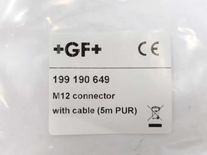 +GF+ 199 190 649 M12 Connector with Cable
