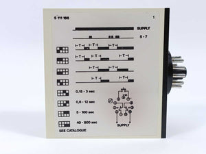 Carlo Gavazzi S 111 166 024 Delay on Operate 24V~ 50/60Hz