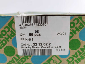 Phoenix Contact 3212022 PP-H4, Connector 38 pcs. Batch