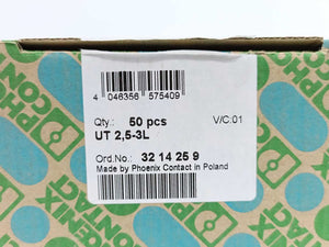 Phoenix Contact 3214259 UT 2,5-3L 48 Pcs.