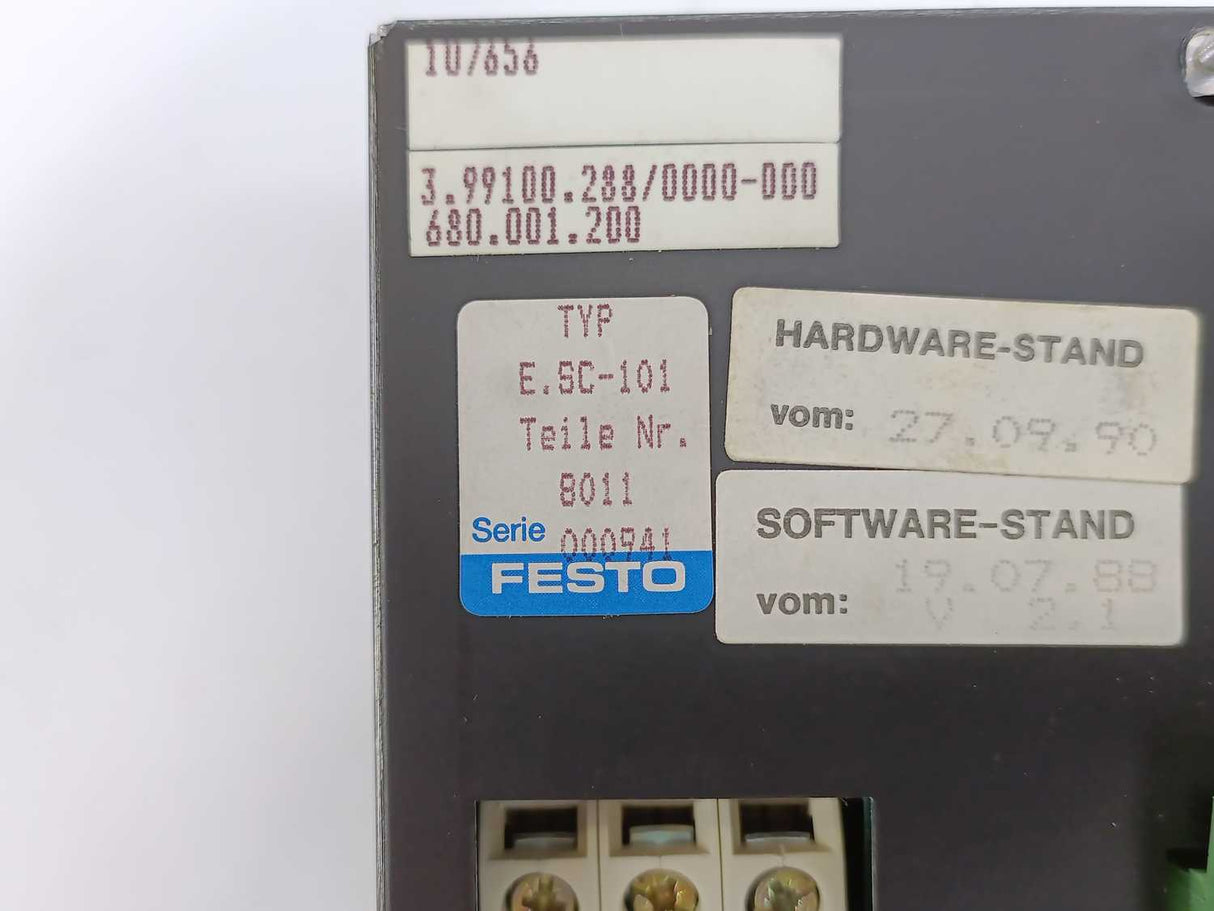 Festo E.SC-101  Step Controller