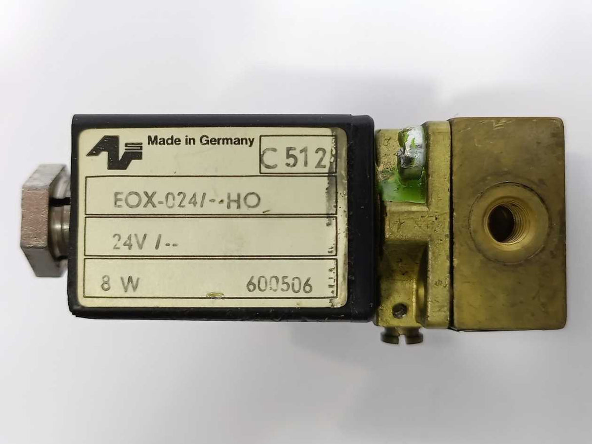 ASCO EOX-024/--HO Solenoid Valve 24V 8W, Batch of 2pcs