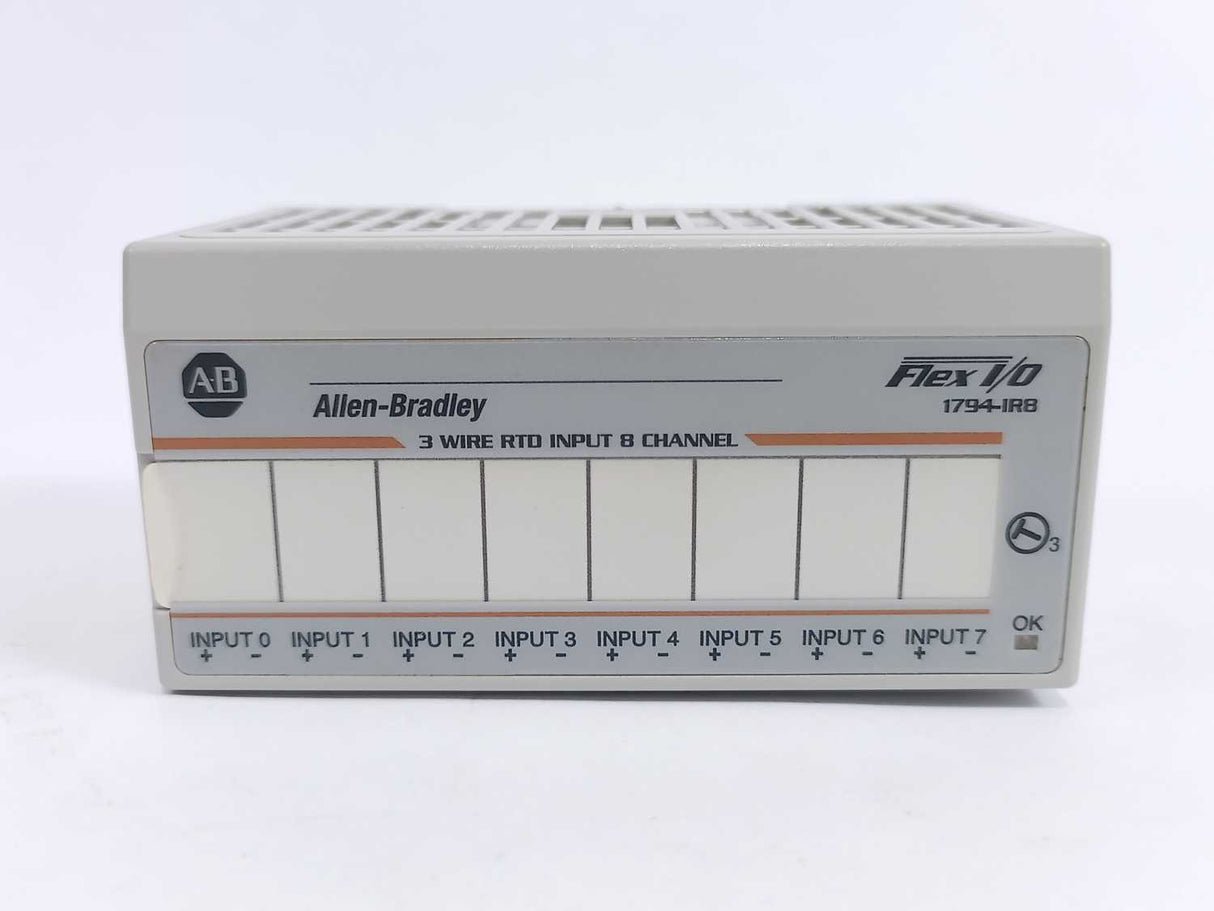 AB / Rockwell Automation 1794-IR8 Ser. A FLEX I/O RTD Input Module