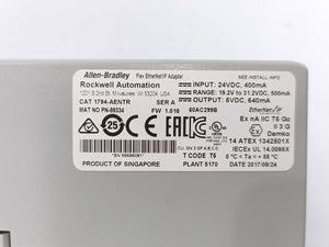 AB 1794-AENTR Ser. A Flex EtherNet/IP Adapter