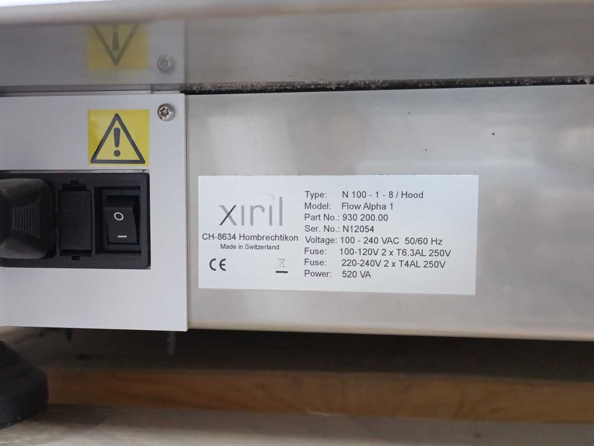 Xiril N100-1-8 Flow Alpha 1, 930200.00, 100-240VAC, 50/60Hz