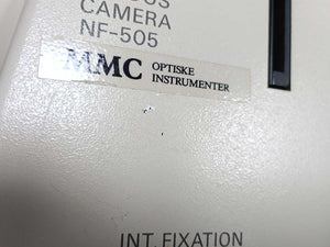 Nikon NF-505 Fundus Retinal Camera, With: Nikon-GX-35 Camera