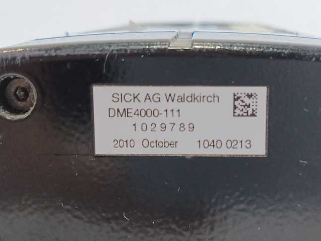 SICK 1029789 Time Of Flight Sensor, DME4000-111