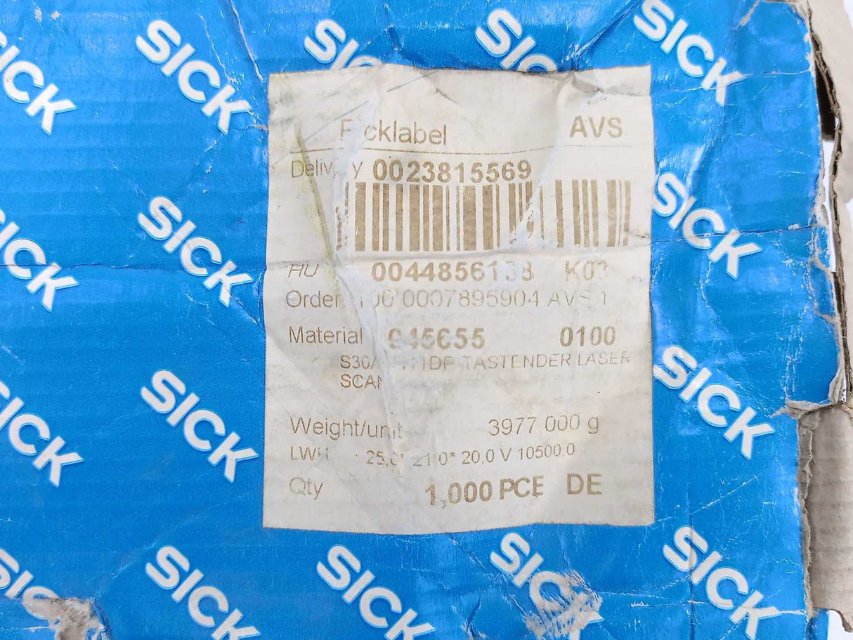 SICK 1045655 Safety Laser Scanner, S30A-7111DP