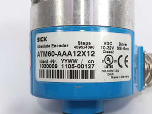 SICK 1030009 Absolute Encoder, ATM60-AAA12x12