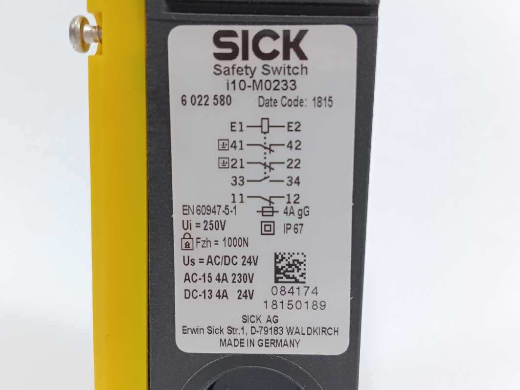 SICK 6022580 i10-M0233 Lock - Safety switches