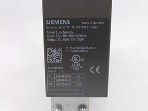 Siemens 6SL3130-6AE21-0AB1 Smart Line Module