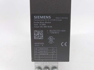 Siemens 6SL3120-2TE21-0AA4 SINAMICS S120 - Double Motor Module