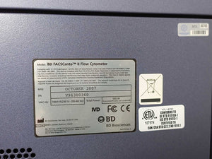 BD Biosciences BD FACSCanto™ II Flow Cytometer 100/115/230V, 50/60Hz, Max P:500W