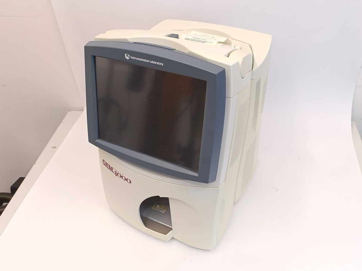 Instrumntation Laboratory GEM Premier 4000 Comprehensive Whole Blood Analyzer