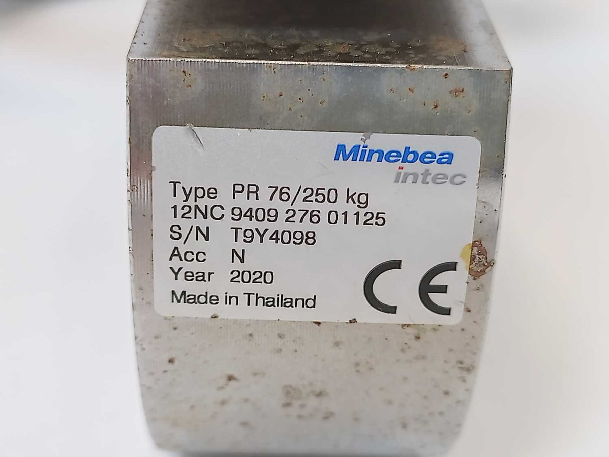 Minebea intec PR 76/250kg S-type Load Cell LC Tigo, 12NC 9409 276 01125
