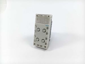 Festo 195704 CPX-AB-4-M12x2-5POL Manifold block w/ 694472, PA66-GF25, 2PCS