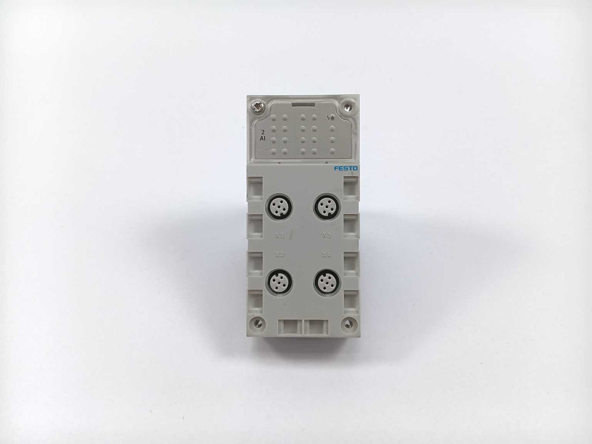 Festo 195704 CPX-AB-4-M12x2-5POL Manifold block w/ 694472, PA66-GF25, 2PCS