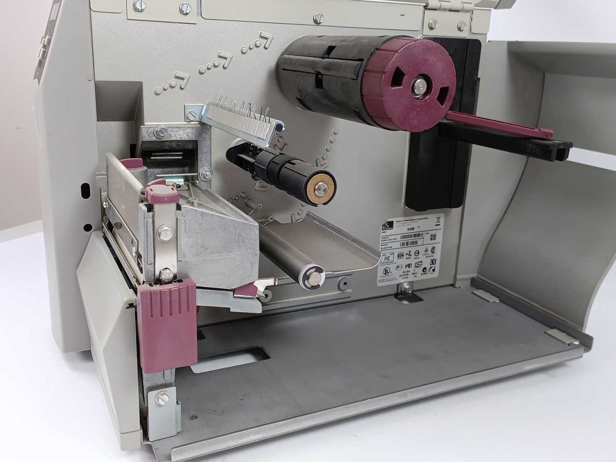 Zebra S4M00-200E-0200T S4M Industrial Thermal Transfer Barcode Label Printer