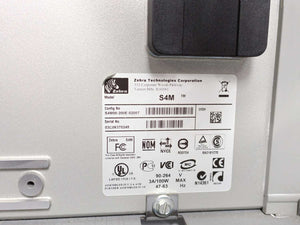 Zebra S4M00-200E-0200T S4M Industrial Thermal Transfer Barcode Label Printer