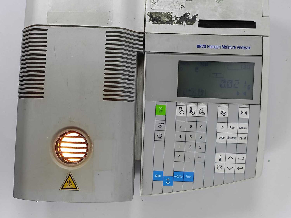 Mettler Toledo HR73 Halogen Moisture Analyzer