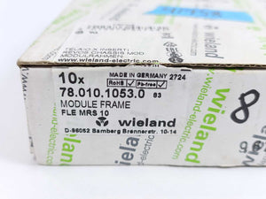 Wieland 78.010.1053.0 Module Frame FLE MRS 10 8pcs.