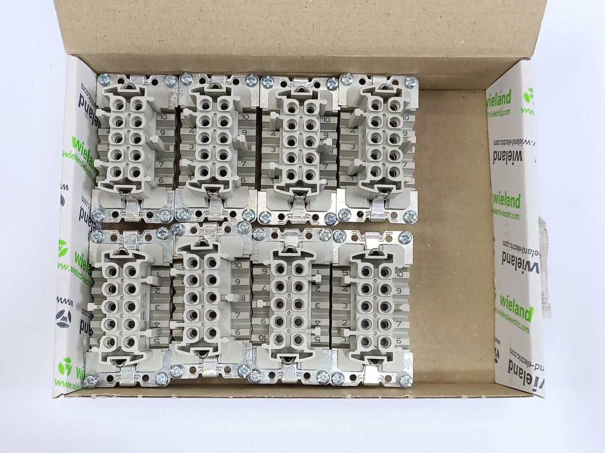 Wieland 70.300.1040.0 Female Insert BAS BUS 10 2,5 50 8pcs. Batch